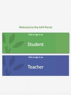 AIM Language Learning - Entrance to the portals