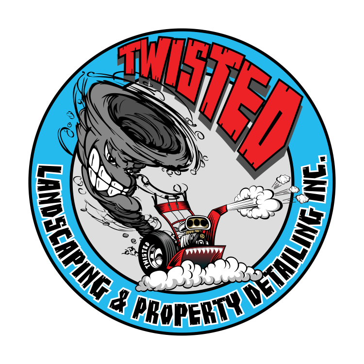 twisted landscaping logo