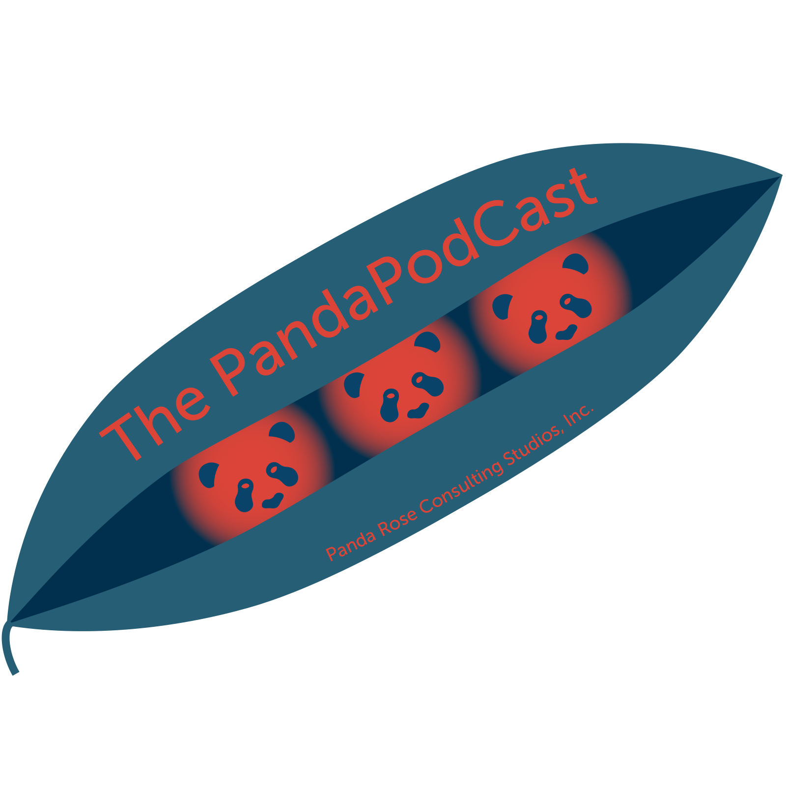 Three panda peas in a pod,
